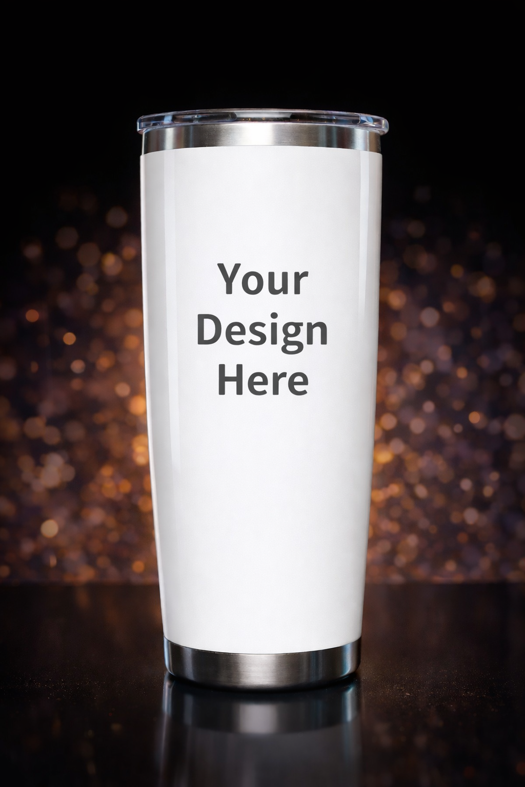 20oz Custom Tumbler – Personalized Name, Logo or Photo | Custom Drinkware Gift